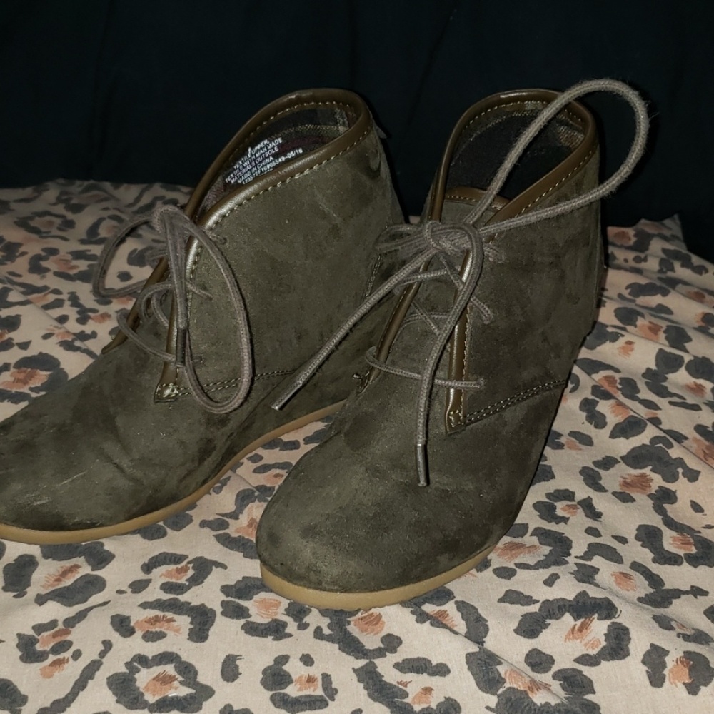Bootie wedges